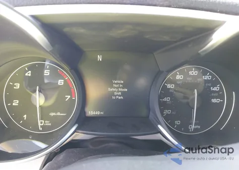 2019 Alfa Romeo Giulia Ti из США, поврежденный, VIN ZARFANBN4K7611937